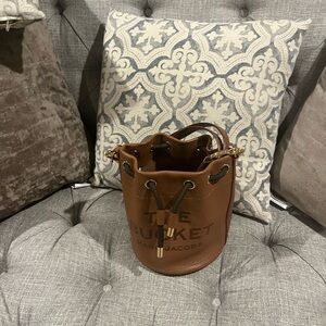 Marc Jacobs Tan Mini Bucket Bag